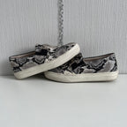 Tod's Women's Gommini Double T Snake Print Loafers