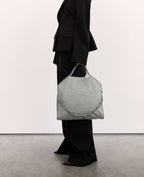 Stella McCartney Falabella Fold-Over Grey Tote Bag
