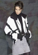 Dolce & Gabbana F/W2003 Runway Orange Nylon Parachute Jacket