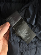 Prada Logo Down Parka Jacket with Real Fur