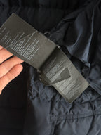Prada Logo Down Parka Jacket with Real Fur