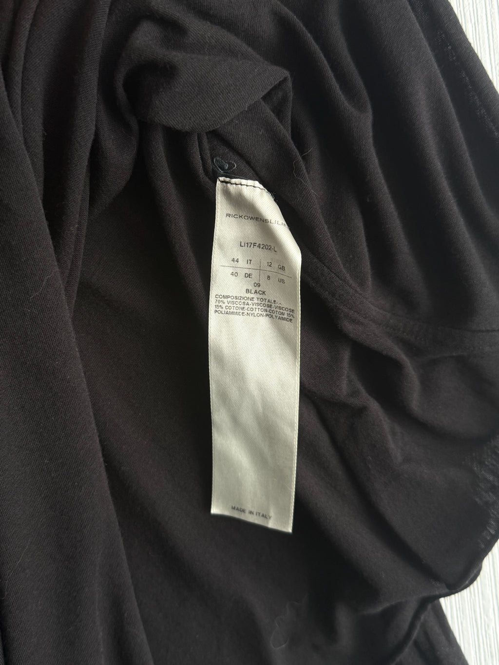 Rick Owens Lilies Deconstructed Womens T-shirt