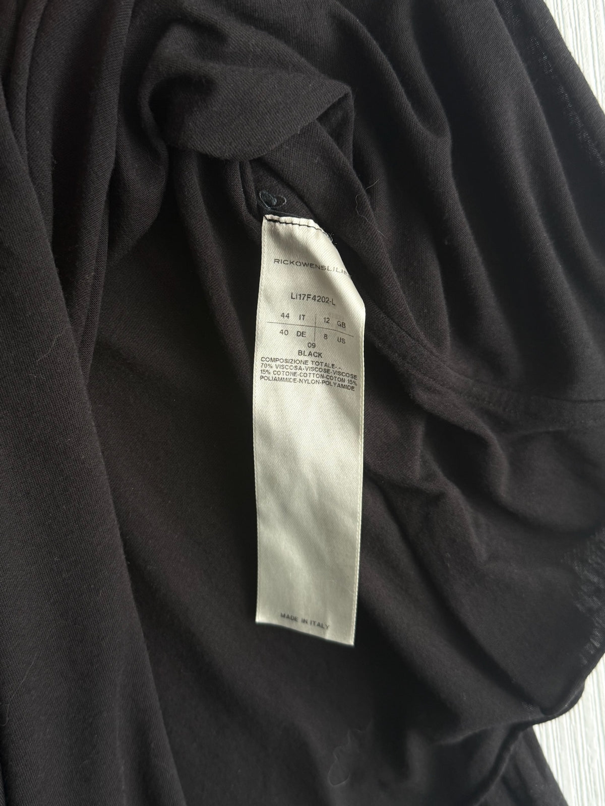 Rick Owens Lilies Deconstructed Womens T-shirt