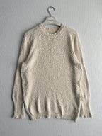 Maison Margiela Off-White Pilling Sweater