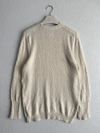 Maison Margiela Off-White Pilling Sweater