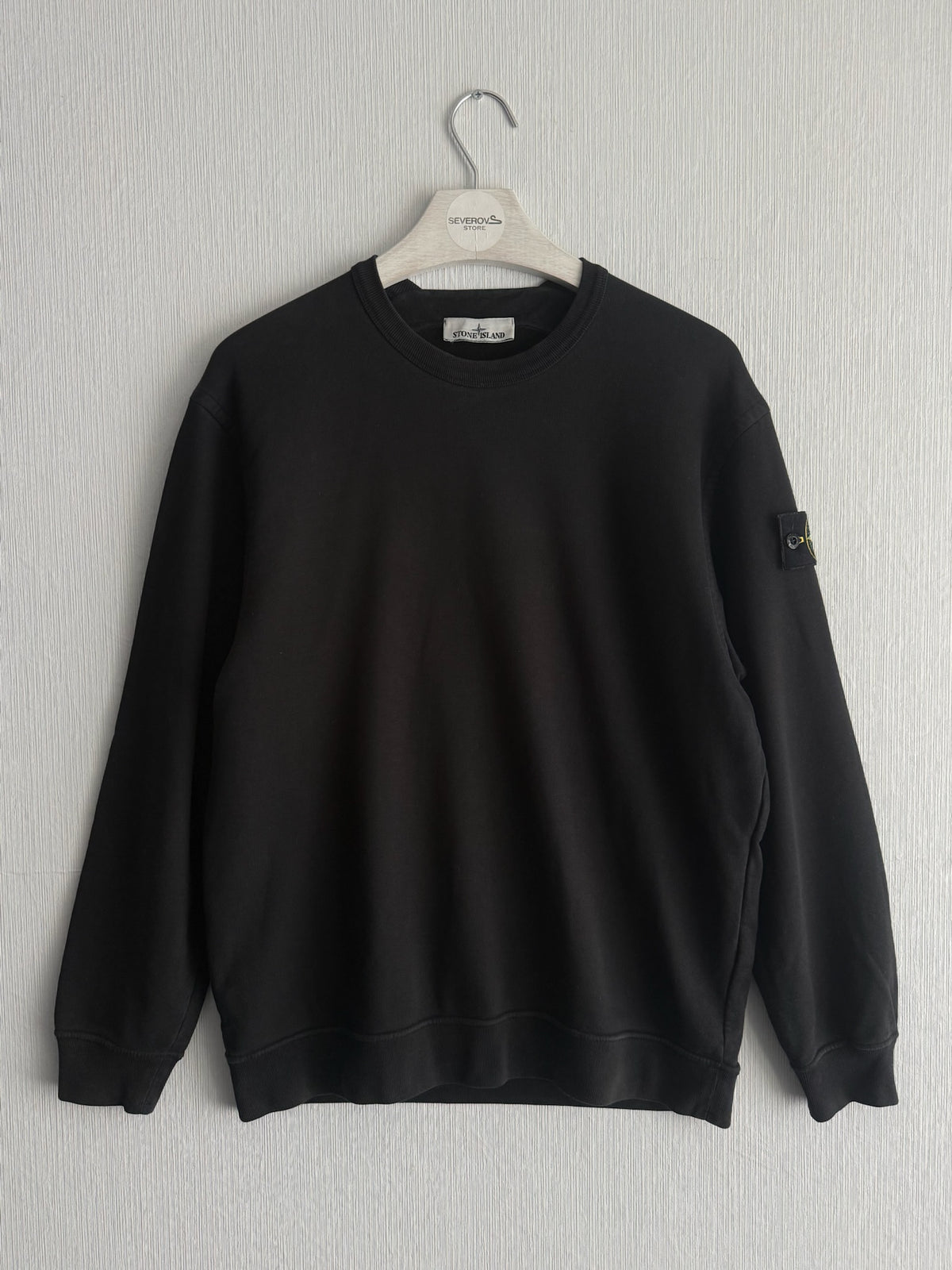 Stone Island AW22 Oversized Sweatshirt in Black