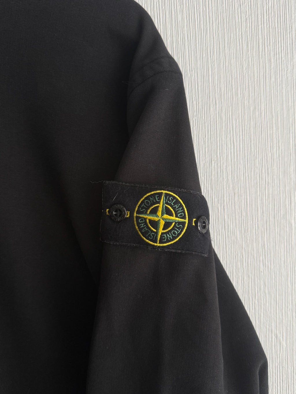 Stone Island AW22 Oversized Sweatshirt in Black