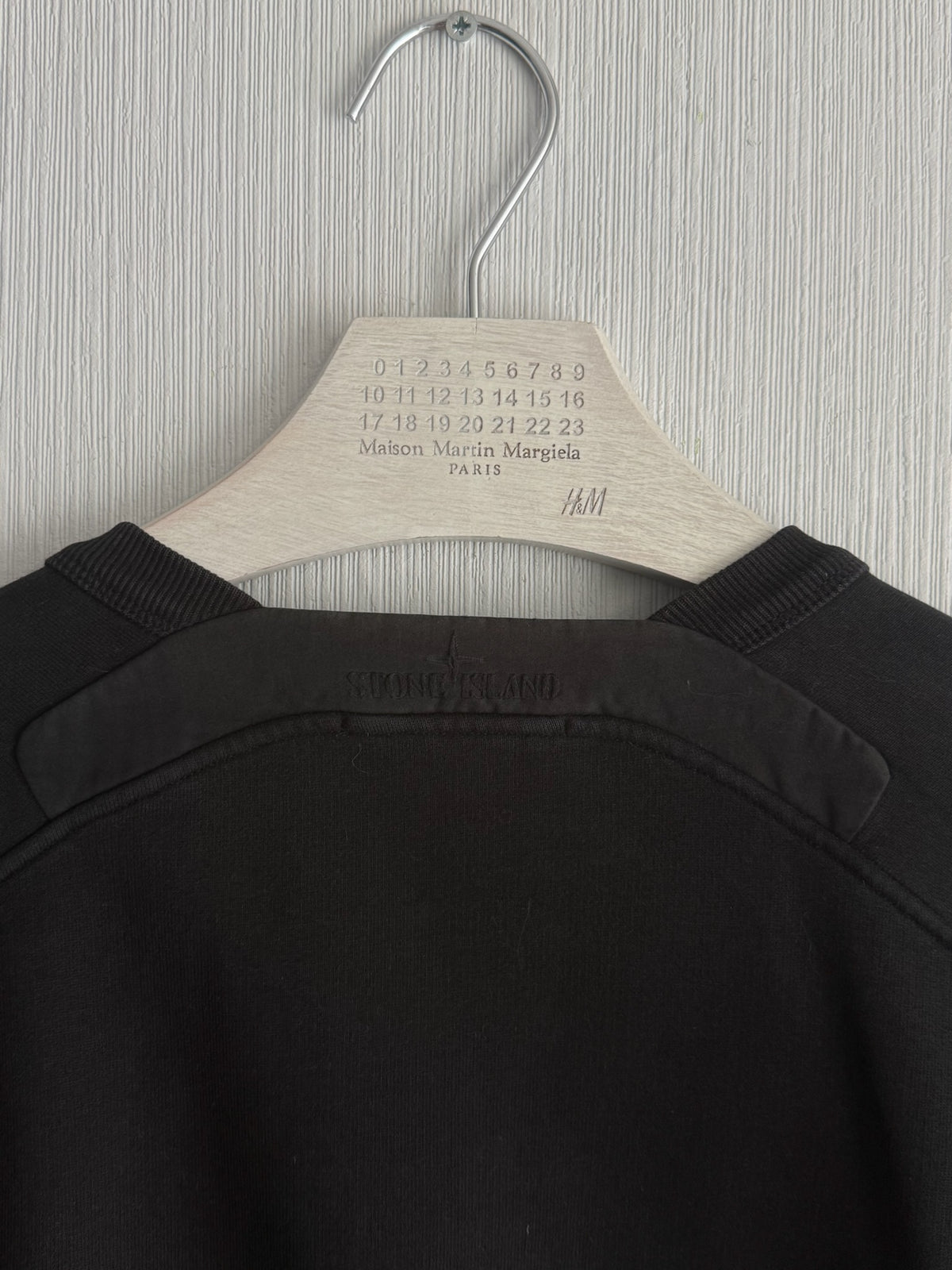 Stone Island AW22 Oversized Sweatshirt in Black
