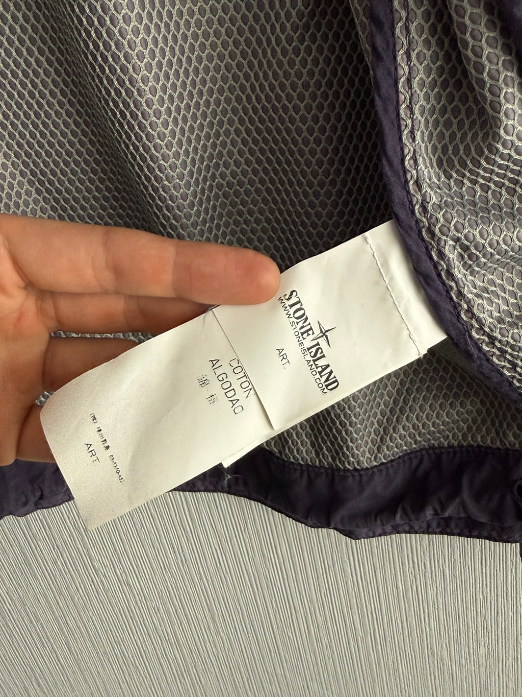 Stone Island SS14 3D Cotton Tela Sample Jacket