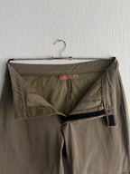 Prada Sport Red Tab Double Knee Trousers