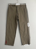Prada Sport Red Tab Double Knee Trousers