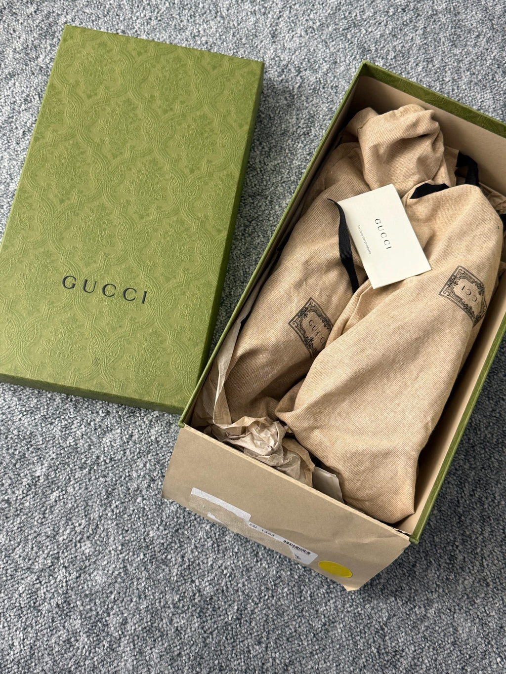 Gucci Black Leather Logo Cross Strap Womens Sandals