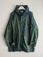 Stone Island AW04 Green Hooded Mens Raincoat