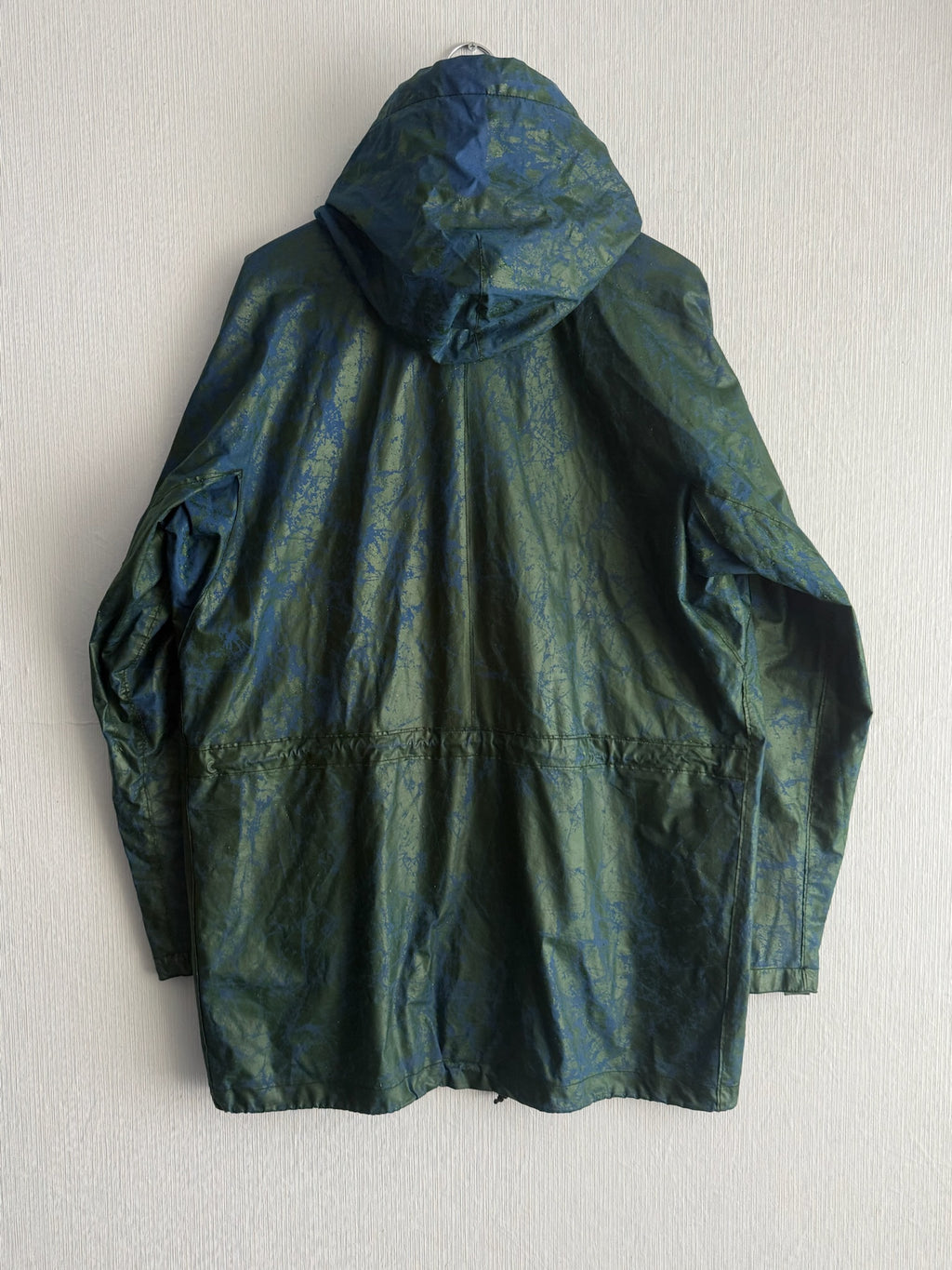 Stone Island AW04 Green Hooded Mens Raincoat