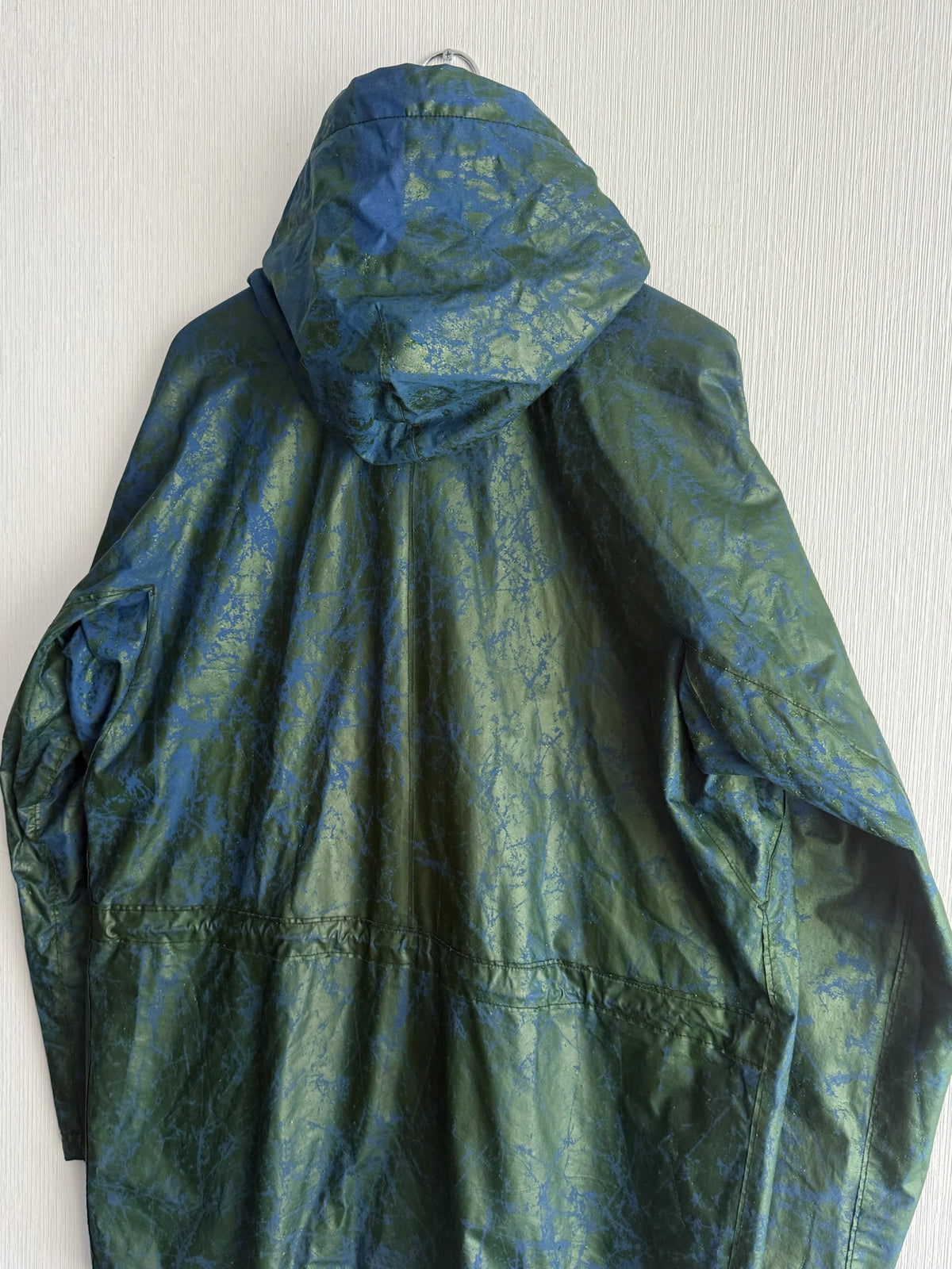 Stone Island AW04 Green Hooded Mens Raincoat