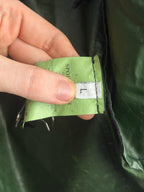 Stone Island AW04 Green Hooded Mens Raincoat