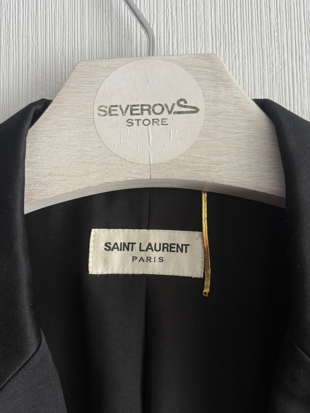 Saint Laurent Black Bow Detail Womens Mini Dress