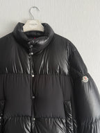 Moncler Aynard Black Nylon Down Puffer Mens Jacket