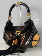 Gucci AW08 Patent Leather Indy Handbag