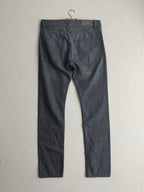 Acne Jeans Dark Indigo Cotton Polyester Straight Leg Mens Jeans