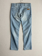 Dolce & Gabbana D&G 2000s Light Blue Washed Cotton Carpenter Mens Jeans