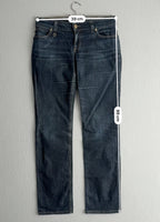 Gucci Dark Blue Denim Low Rise Straight Leg Womens Jeans